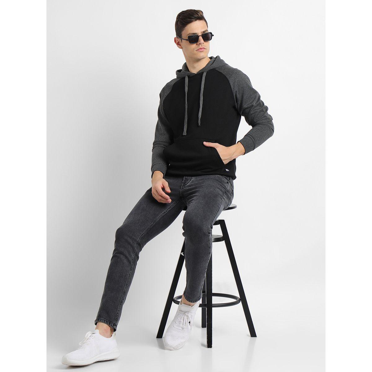Dennis Lingo X Styli  Color Block Hoodie with Front Pocket-men-winterwear-hoodiesandsweatshirts-image-1