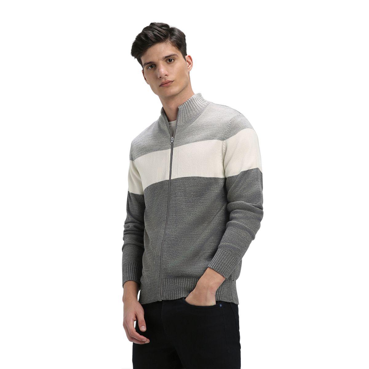 Dennis Lingo X Styli  Color Block Slim Fit Cardigan-men-clothing-sweatersandpullovers-image-3
