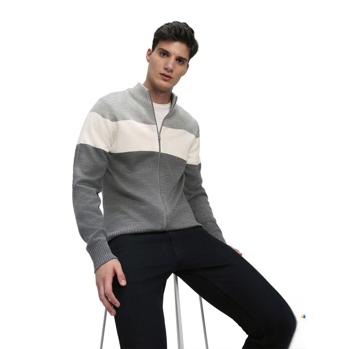 Dennis Lingo X Styli  Color Block Slim Fit Cardigan-men-clothing-sweatersandpullovers-image-5