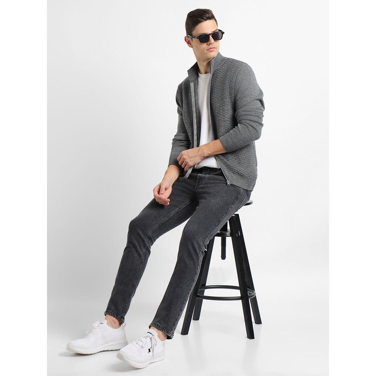 Dennis Lingo X Styli  Textured Regular Fit Cardigan-men-clothing-sweatersandpullovers-image-1