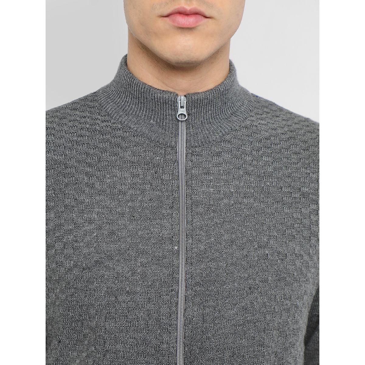 Dennis Lingo X Styli  Textured Regular Fit Cardigan-men-clothing-sweatersandpullovers-image-5