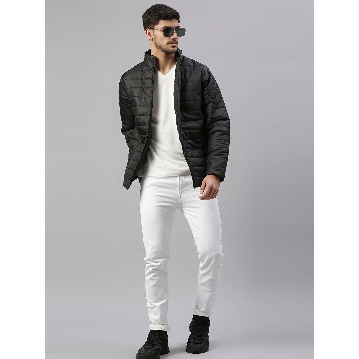 Dennis Lingo X Styli  Regular Fit Plain Puffer Jacket with Pockets-men-clothing-jacketsandblazers-jackets-image-1