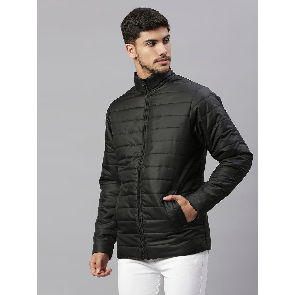 Dennis Lingo X Styli  Regular Fit Plain Puffer Jacket with Pockets-men-clothing-jacketsandblazers-jackets-image-3