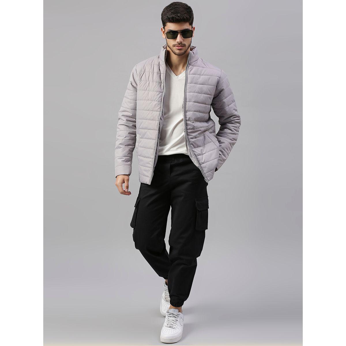 Dennis Lingo X Styli  Regular Fit Plain Puffer Jacket with Pockets-men-clothing-jacketsandblazers-jackets-image-1