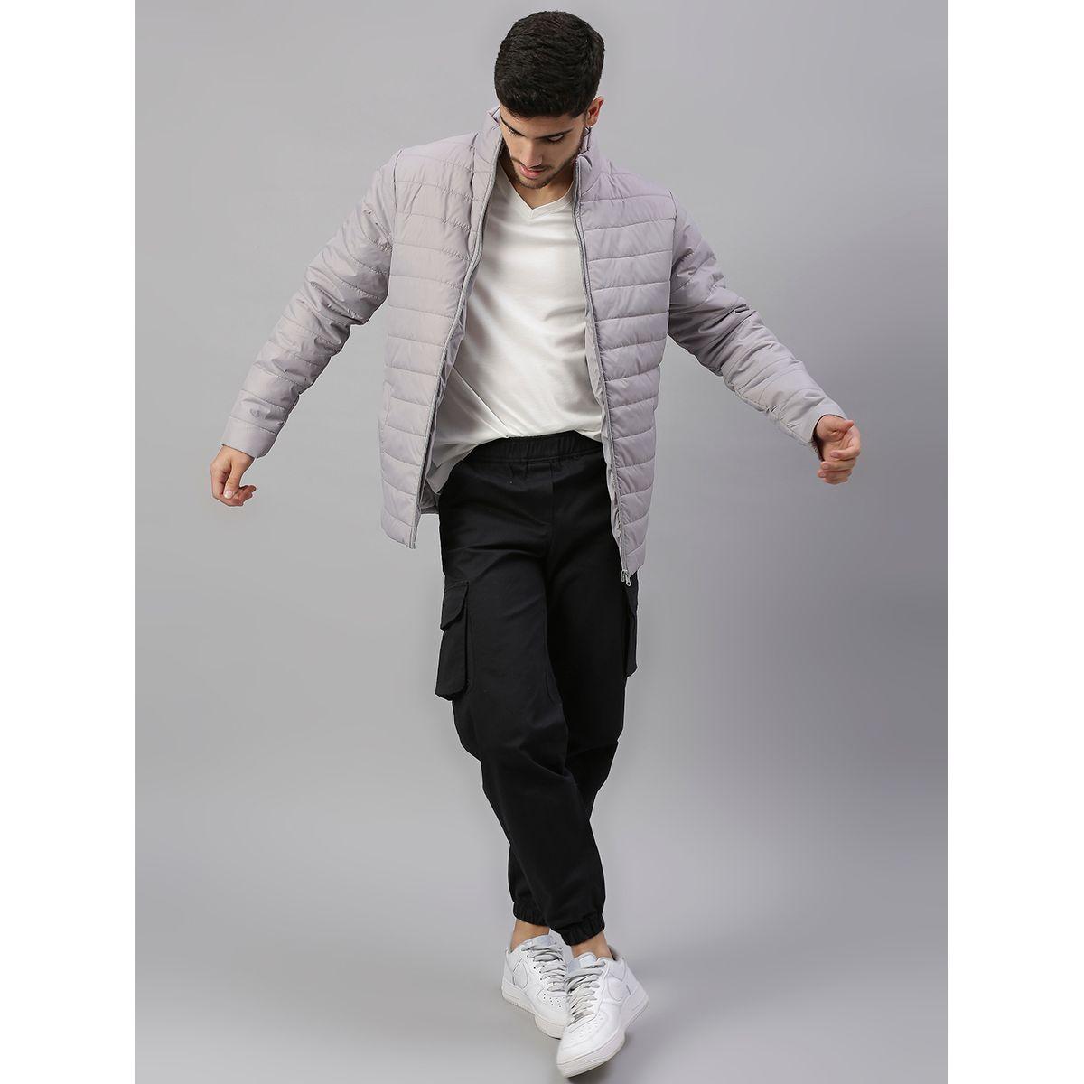 Dennis Lingo X Styli  Regular Fit Plain Puffer Jacket with Pockets-men-clothing-jacketsandblazers-jackets-image-4