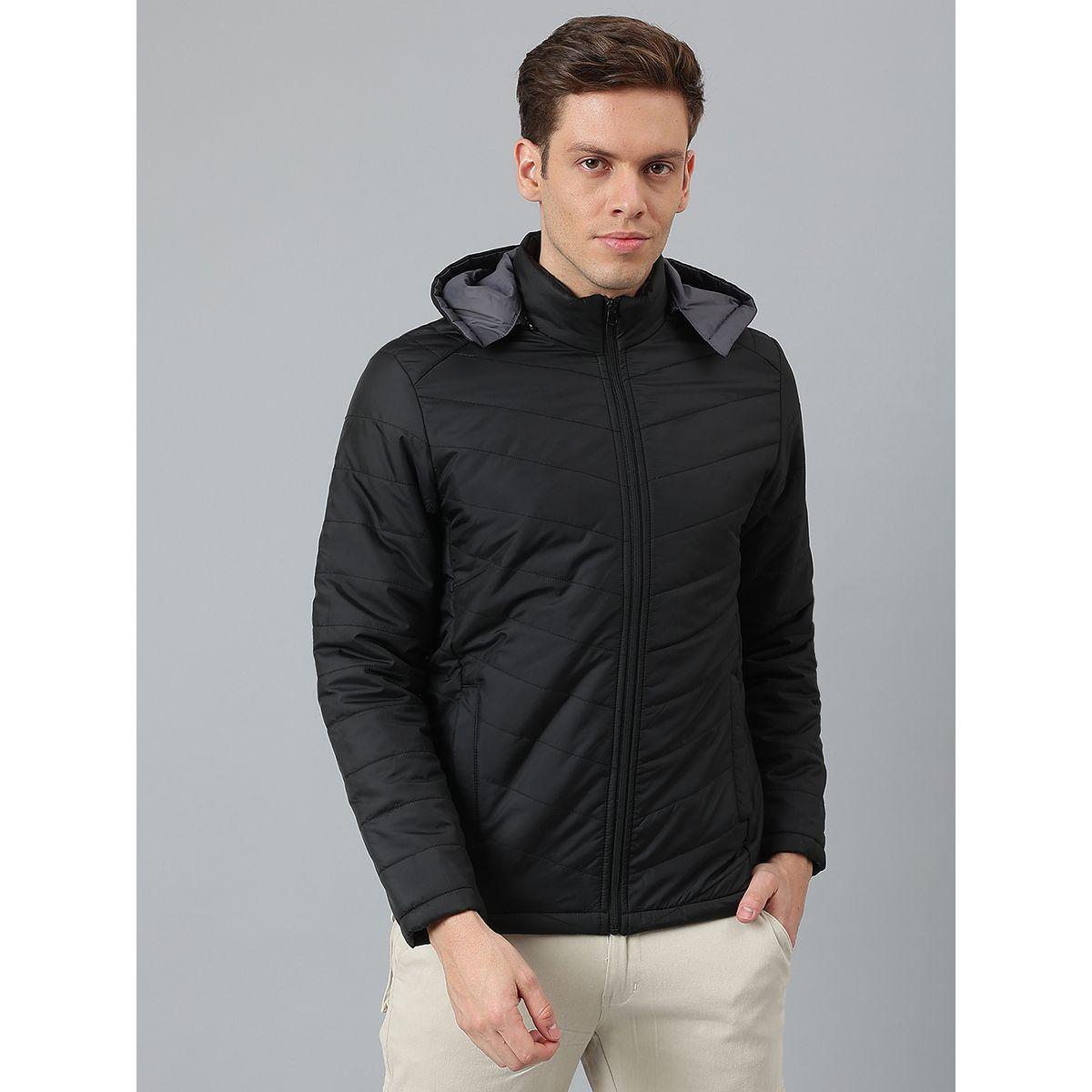 جاكيت منفوخ سادة بقصة عادية وهودي قابل للفصل دينيس لينجو × ستايلي-men-clothing-jacketsandblazers-jackets-image-2