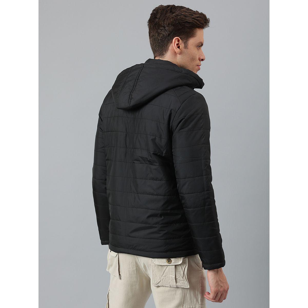 Dennis Lingo X Styli  Regular Fit Plain Puffer Jacket with Removable Hood-men-clothing-jacketsandblazers-jackets-image-4