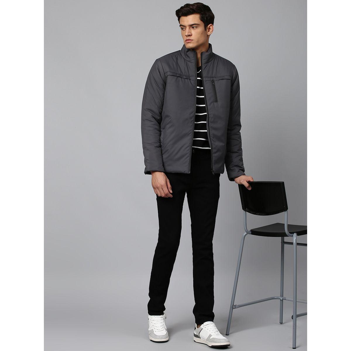 Dennis Lingo X Styli  Regular Fit Puffer Jacket with Pocket Zip Panel-men-clothing-jacketsandblazers-jackets-image-1