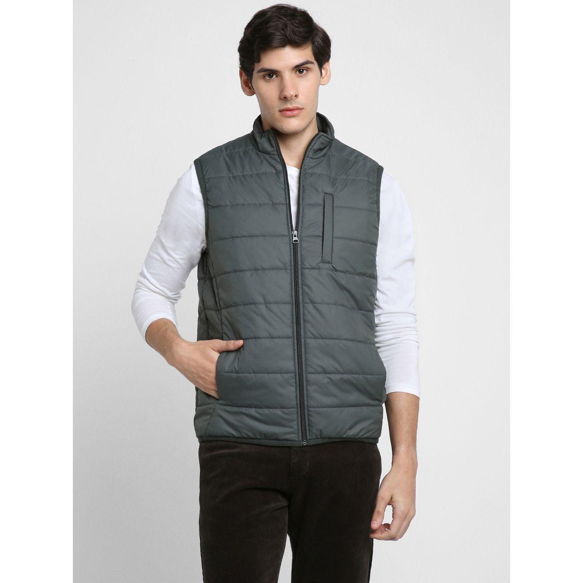 Dennis Lingo X Styli  Mock Collar Regular Fit Quilted Jacket-men-clothing-jacketsandblazers-jackets-image-2