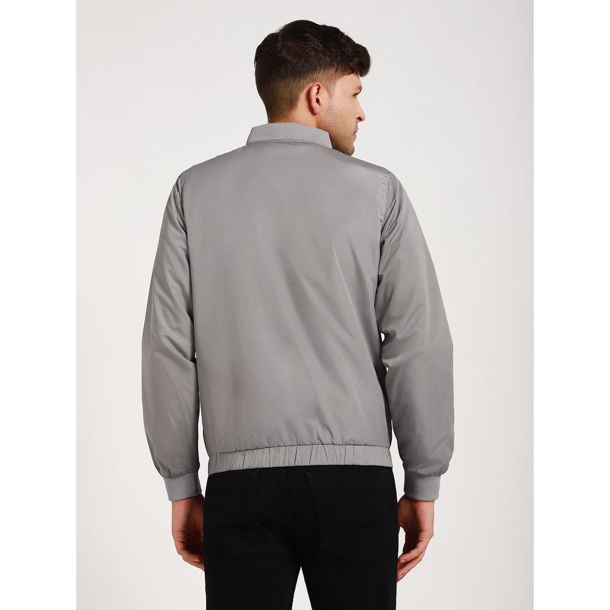 جاكيت بومبر بياقة وقصة عادية دينيس لينجو × ستايلي-men-clothing-jacketsandblazers-jackets-image-2