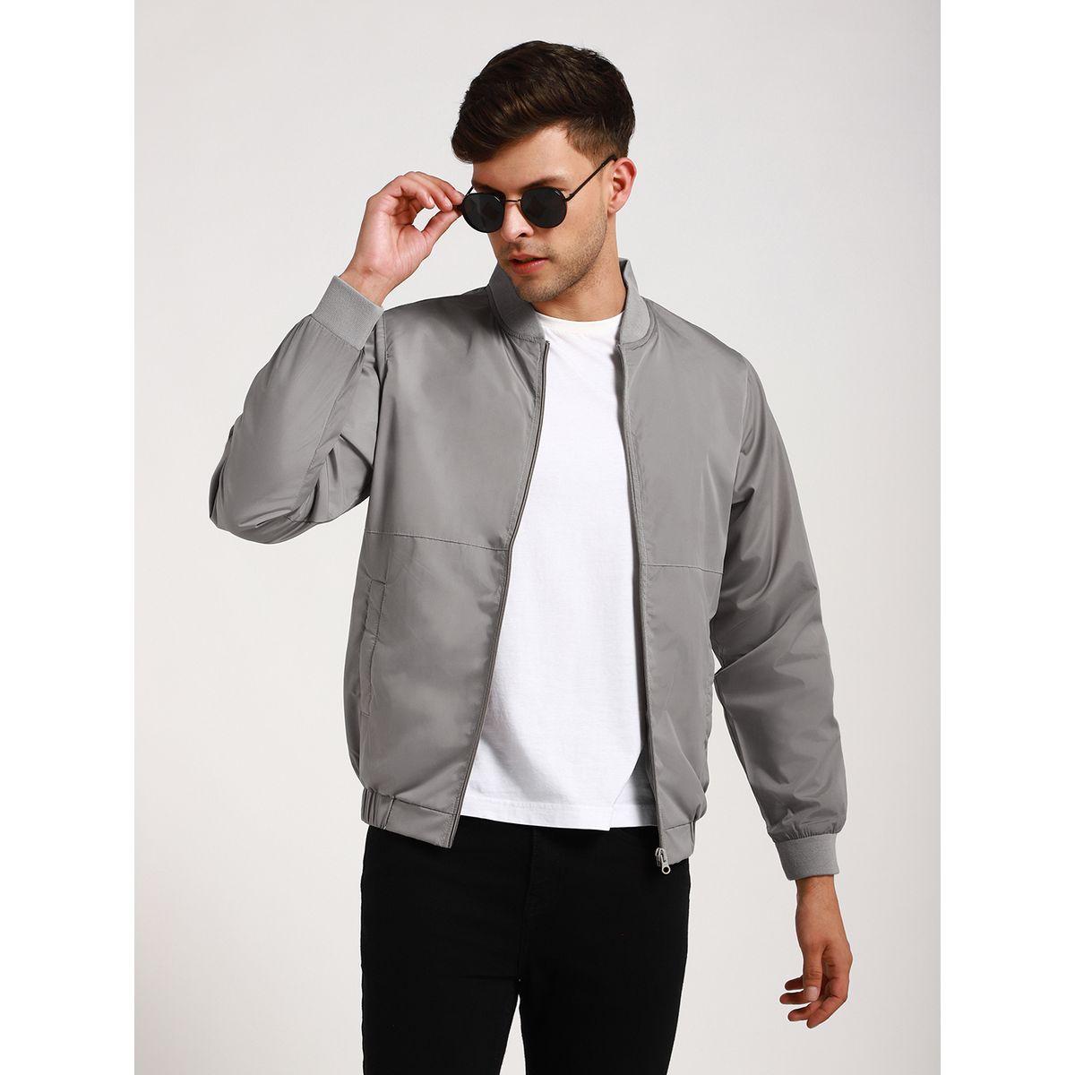 جاكيت بومبر بياقة وقصة عادية دينيس لينجو × ستايلي-men-clothing-jacketsandblazers-jackets-image-6