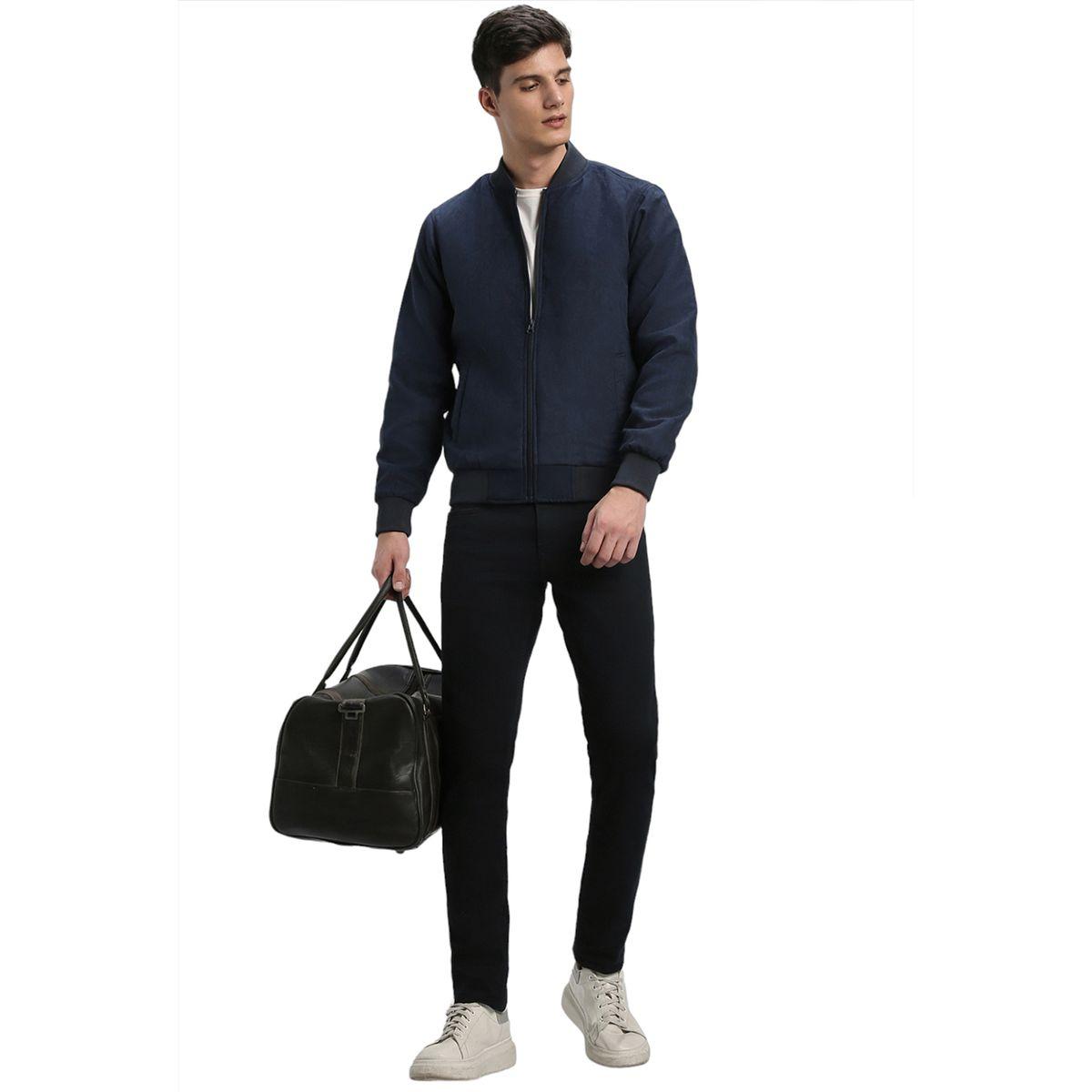 Dennis Lingo X Styli  Regular Fit Suede Look Bomber Jacket-men-clothing-jacketsandblazers-jackets-image-1