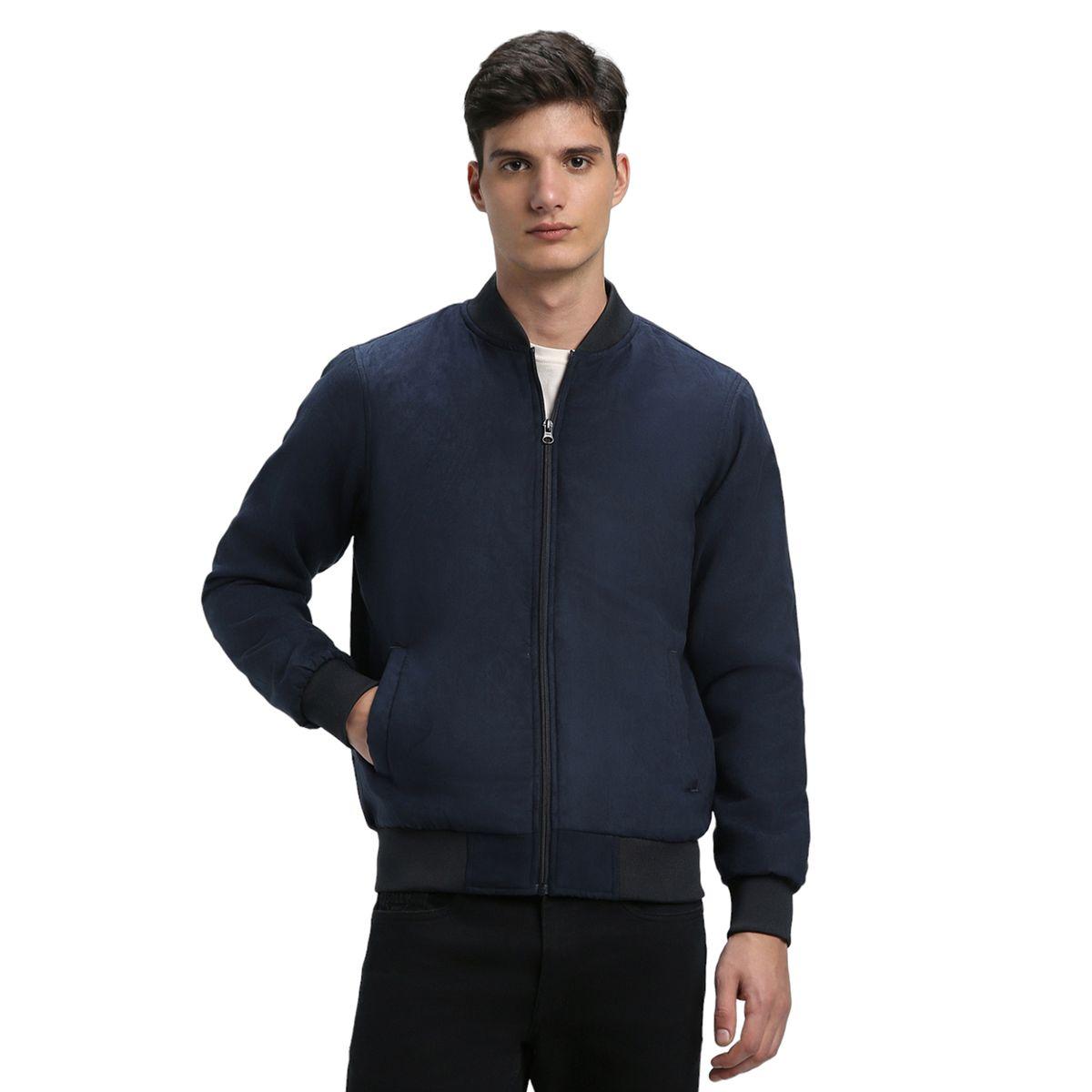 Dennis Lingo X Styli  Regular Fit Suede Look Bomber Jacket-men-clothing-jacketsandblazers-jackets-image-2