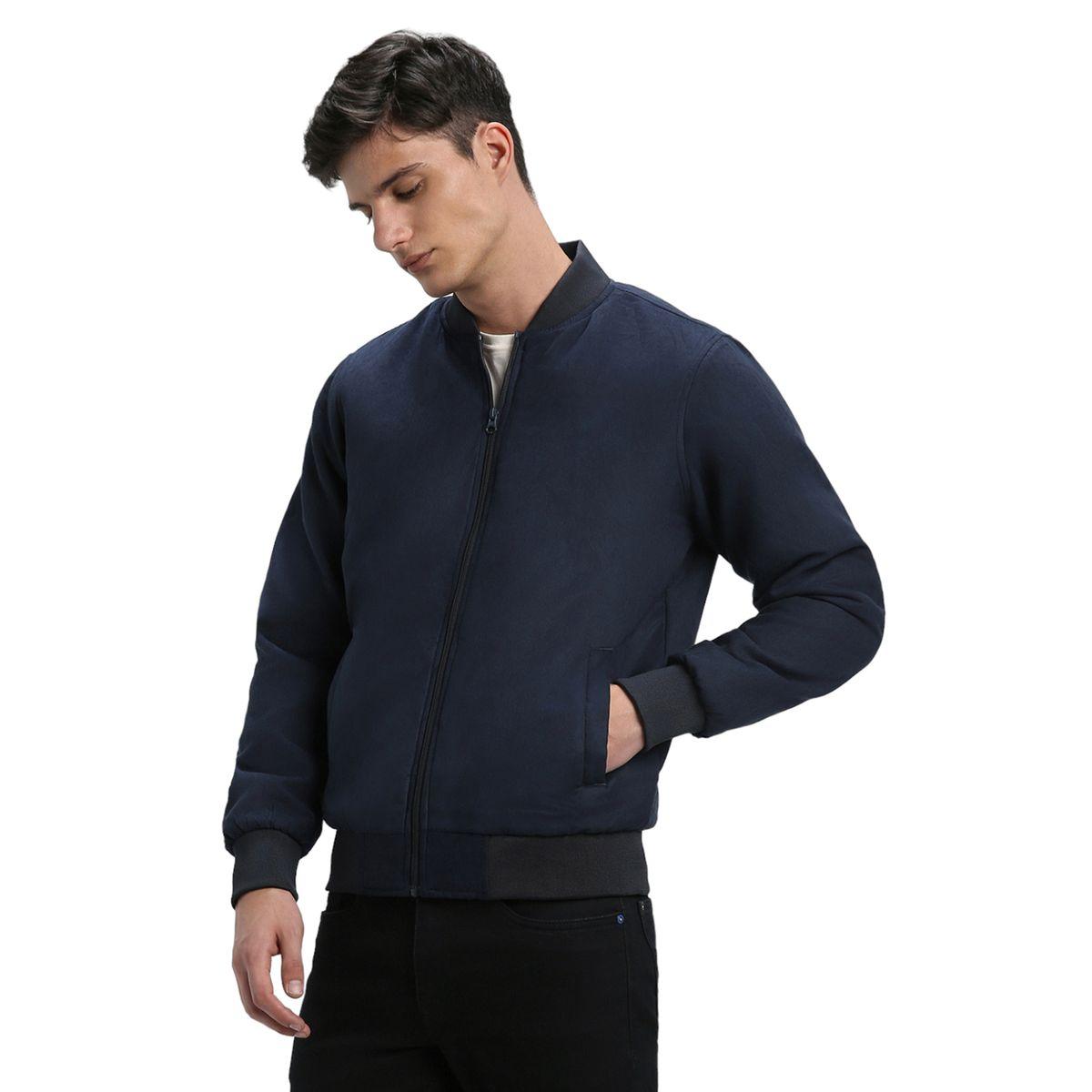 Dennis Lingo X Styli  Regular Fit Suede Look Bomber Jacket-men-clothing-jacketsandblazers-jackets-image-3