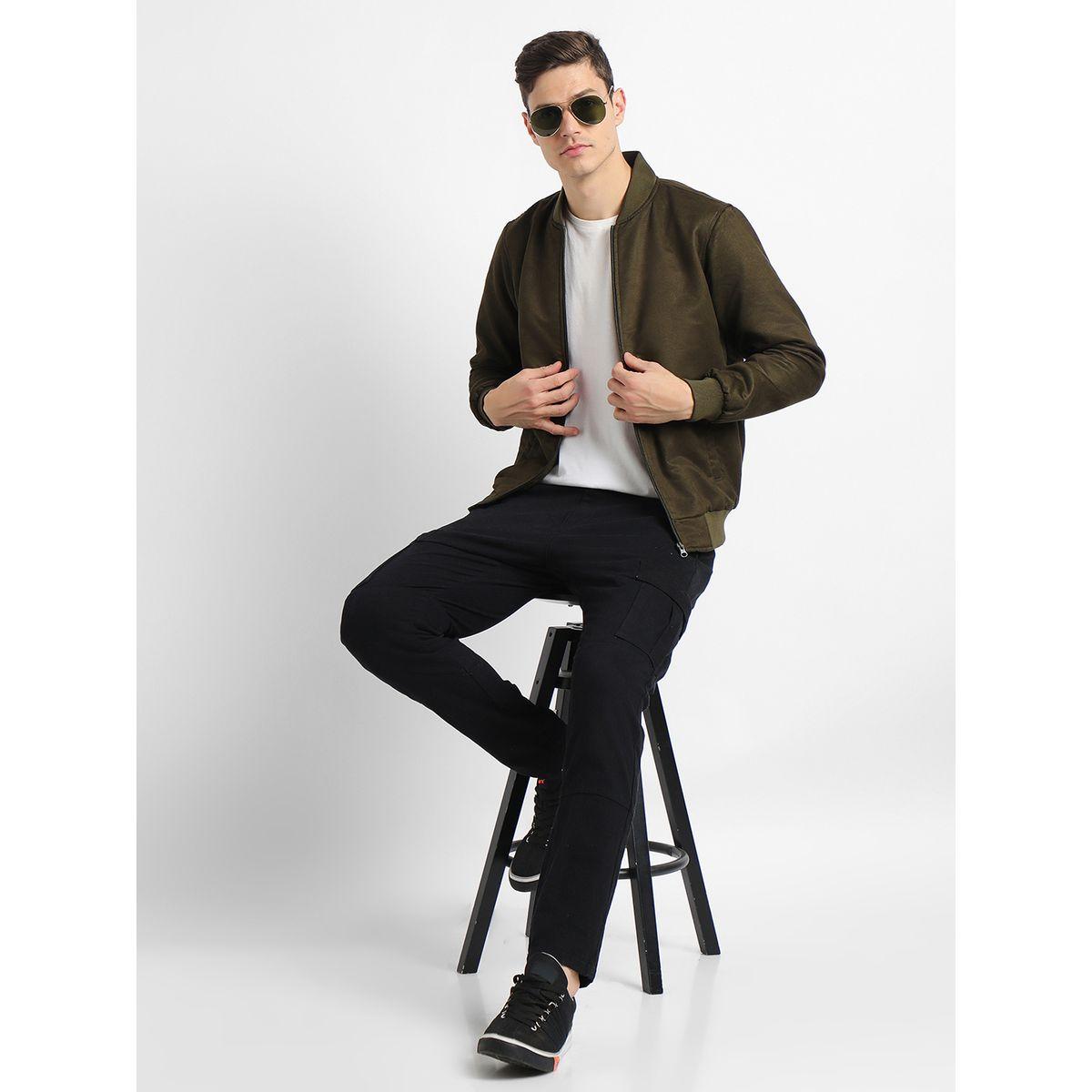 Dennis Lingo X Styli  Regular Fit Suede Look Bomber Jacket-men-clothing-jacketsandblazers-jackets-image-1