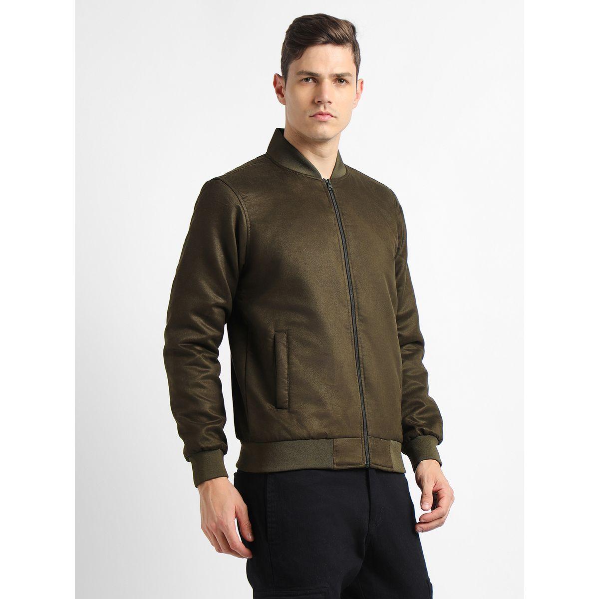 Dennis Lingo X Styli  Regular Fit Suede Look Bomber Jacket-men-clothing-jacketsandblazers-jackets-image-3