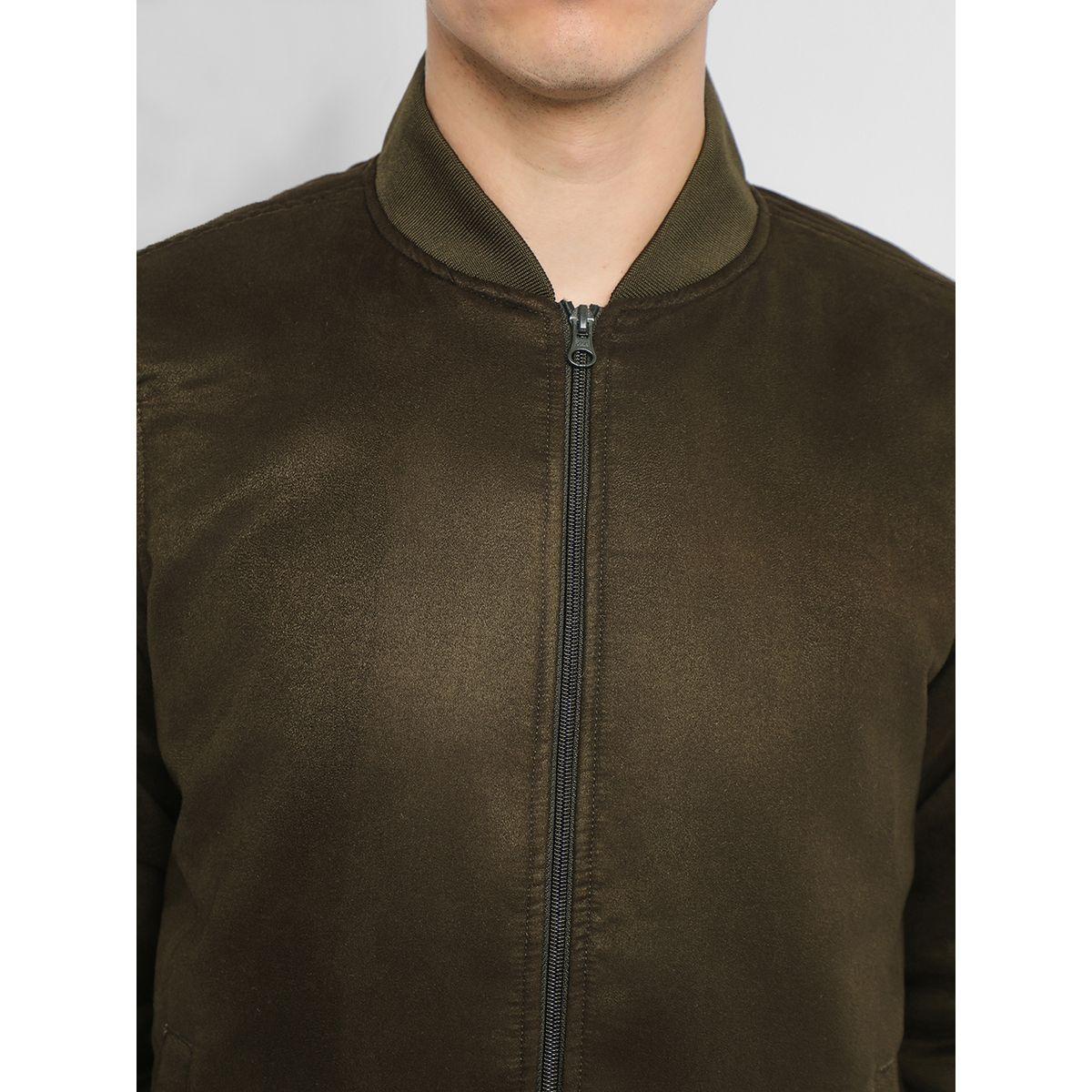 Dennis Lingo X Styli  Regular Fit Suede Look Bomber Jacket-men-clothing-jacketsandblazers-jackets-image-5