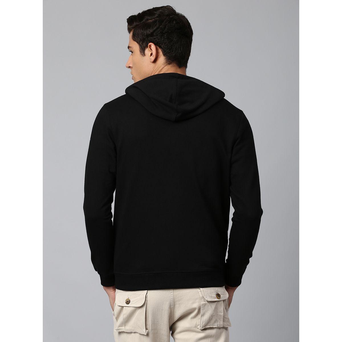 Dennis Lingo X Styli  Regular Fit Solid Hooded Sweatshirt-men-winterwear-hoodiesandsweatshirts-image-5