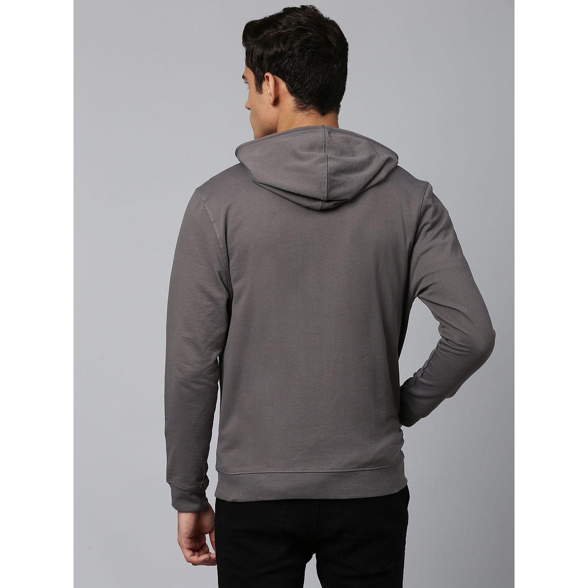 Dennis Lingo X Styli  Regular Fit Solid Hooded Sweatshirt-men-winterwear-hoodiesandsweatshirts-image-2
