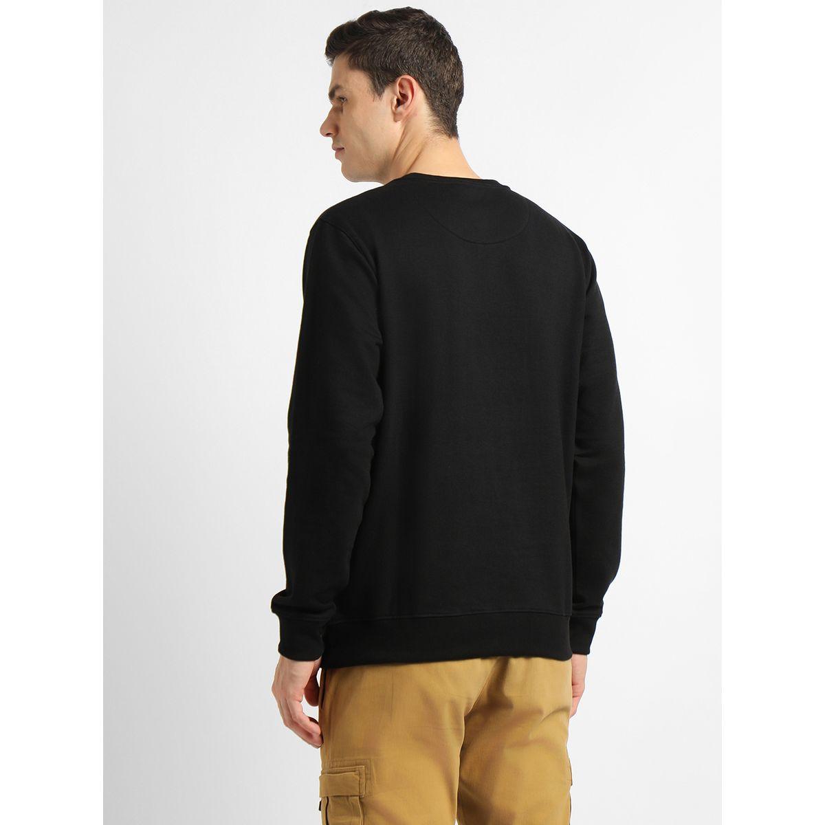 سويت شيرت سادة بقصة عادية دينيس لينجو × ستايلي-men-winterwear-hoodiesandsweatshirts-image-2