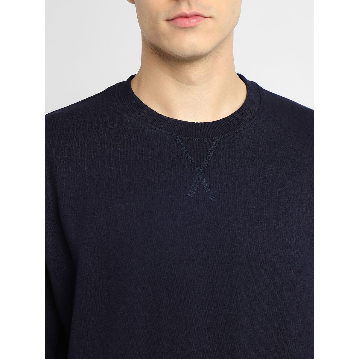 Dennis Lingo X Styli  Relaxed Fit Solid Sweatshirt with Dropped Shoulder-men-winterwear-hoodiesandsweatshirts-image-3