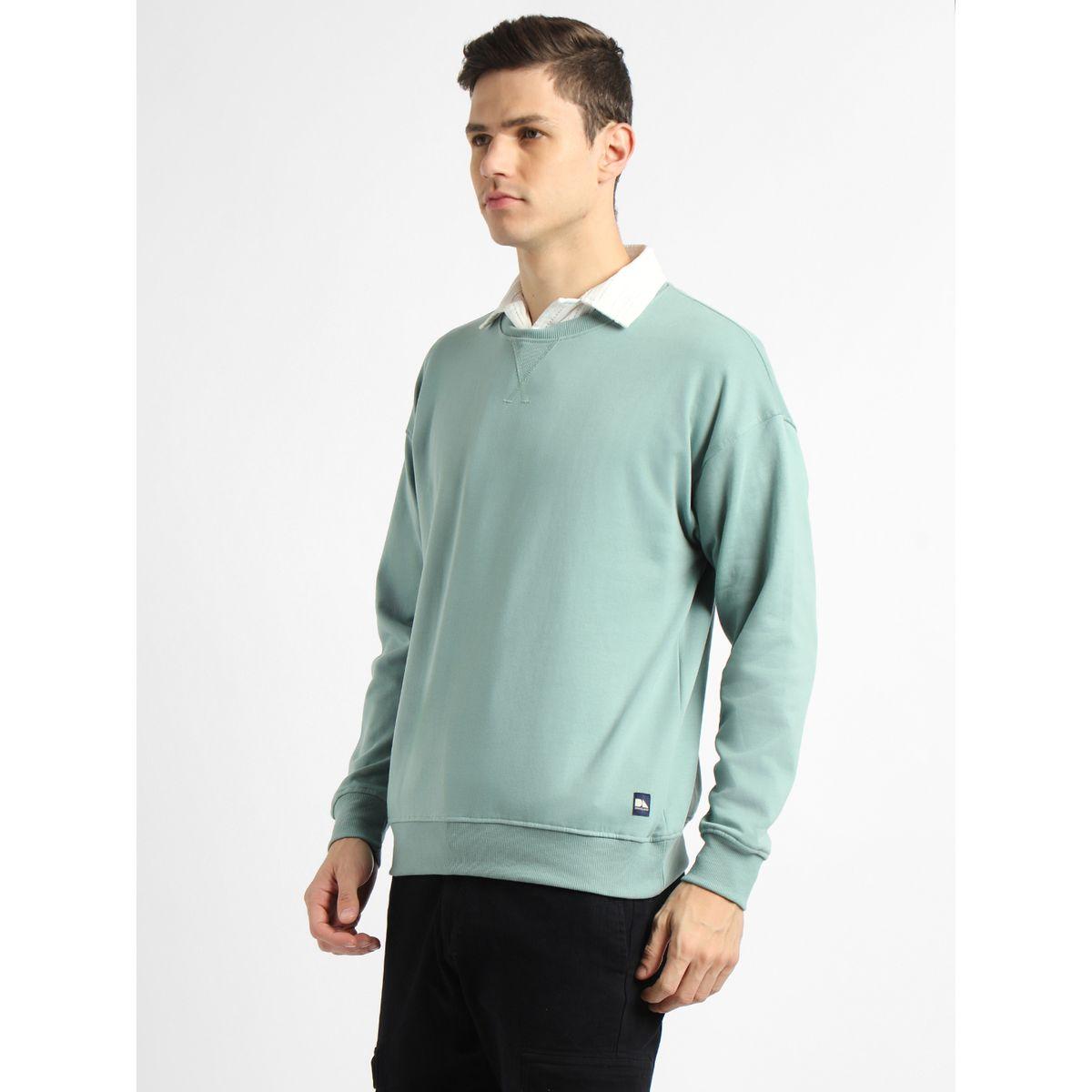 Dennis Lingo X Styli  Relaxed Fit Solid Sweatshirt with Dropped Shoulder-men-winterwear-hoodiesandsweatshirts-image-2
