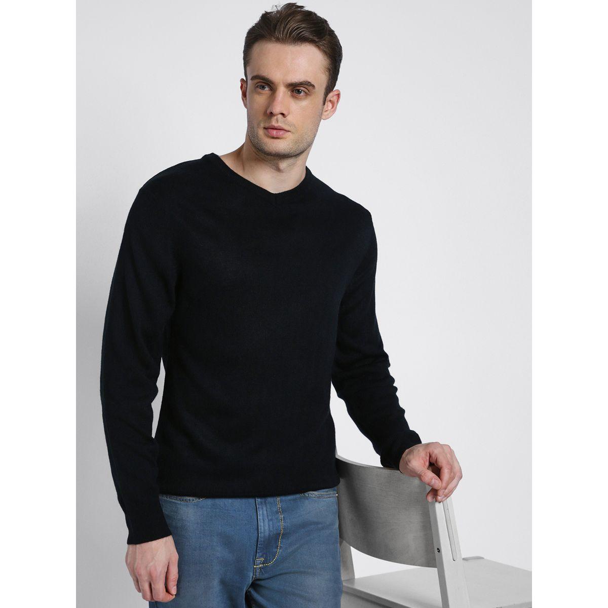 سويتر بقصة سليم فت دينيس لينجو × ستايلي-men-clothing-sweatersandpullovers-image-5