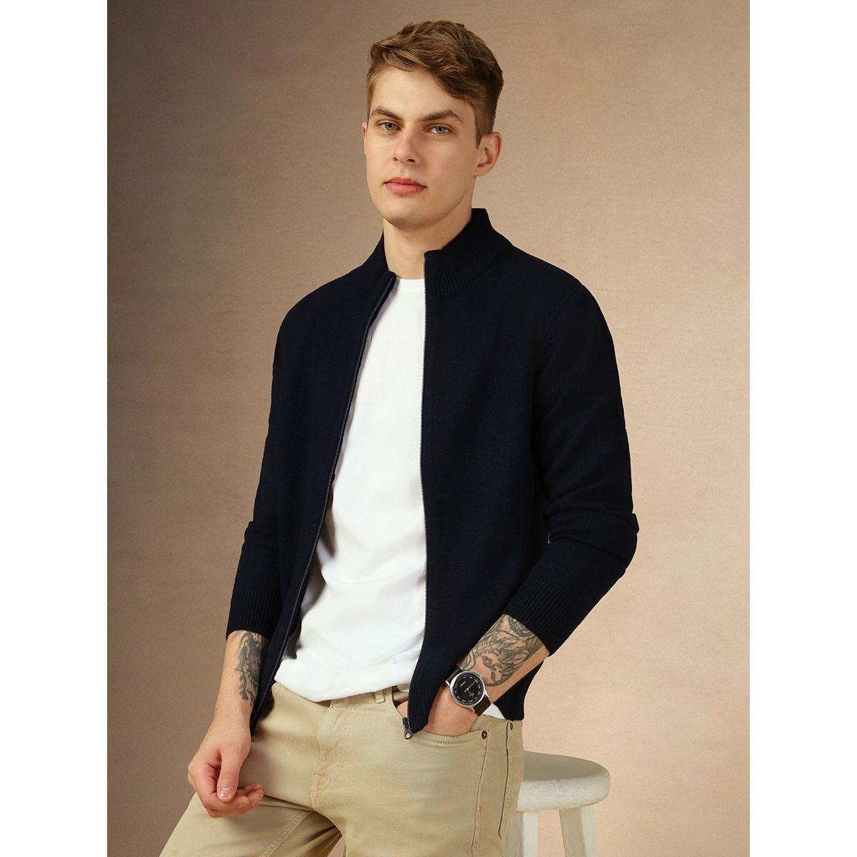 كارديجان بقصة سليم فت وسحَّاب غلق دينيس لينجو × ستايلي-men-clothing-sweatersandpullovers-image-5