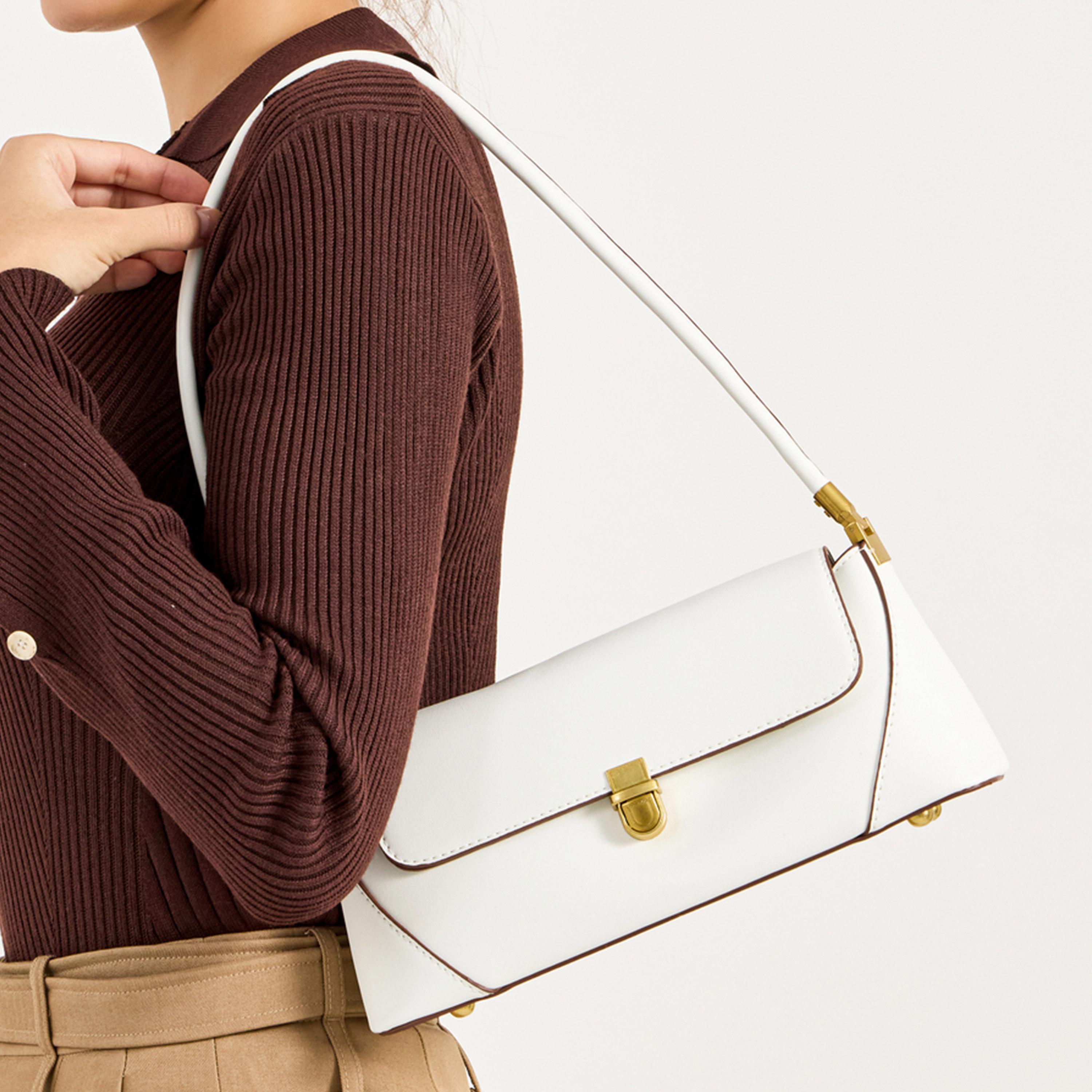 ستايلي - حقيبة كتف مع مشبك اغلاق-women-bagsandwallets-handbags-image-2