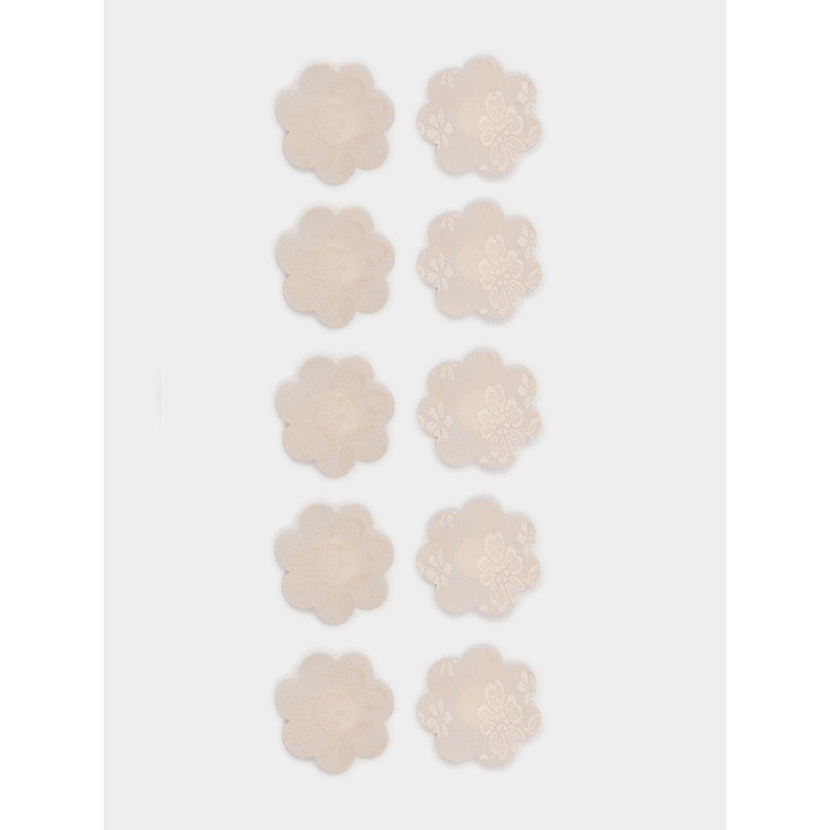 Styli Pack of 5 - Lace Flower Shape Nipple Covers-women-clothing-lingerie-lingerieaccessories-image-1
