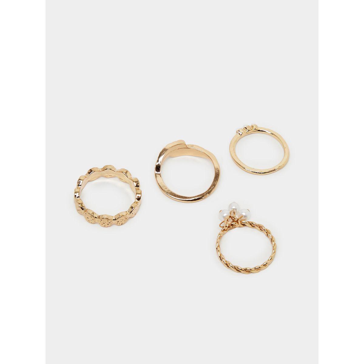 Styli Set of 8 - Textured Rings-women-watchesandjewellery-jewellery-rings-image-3