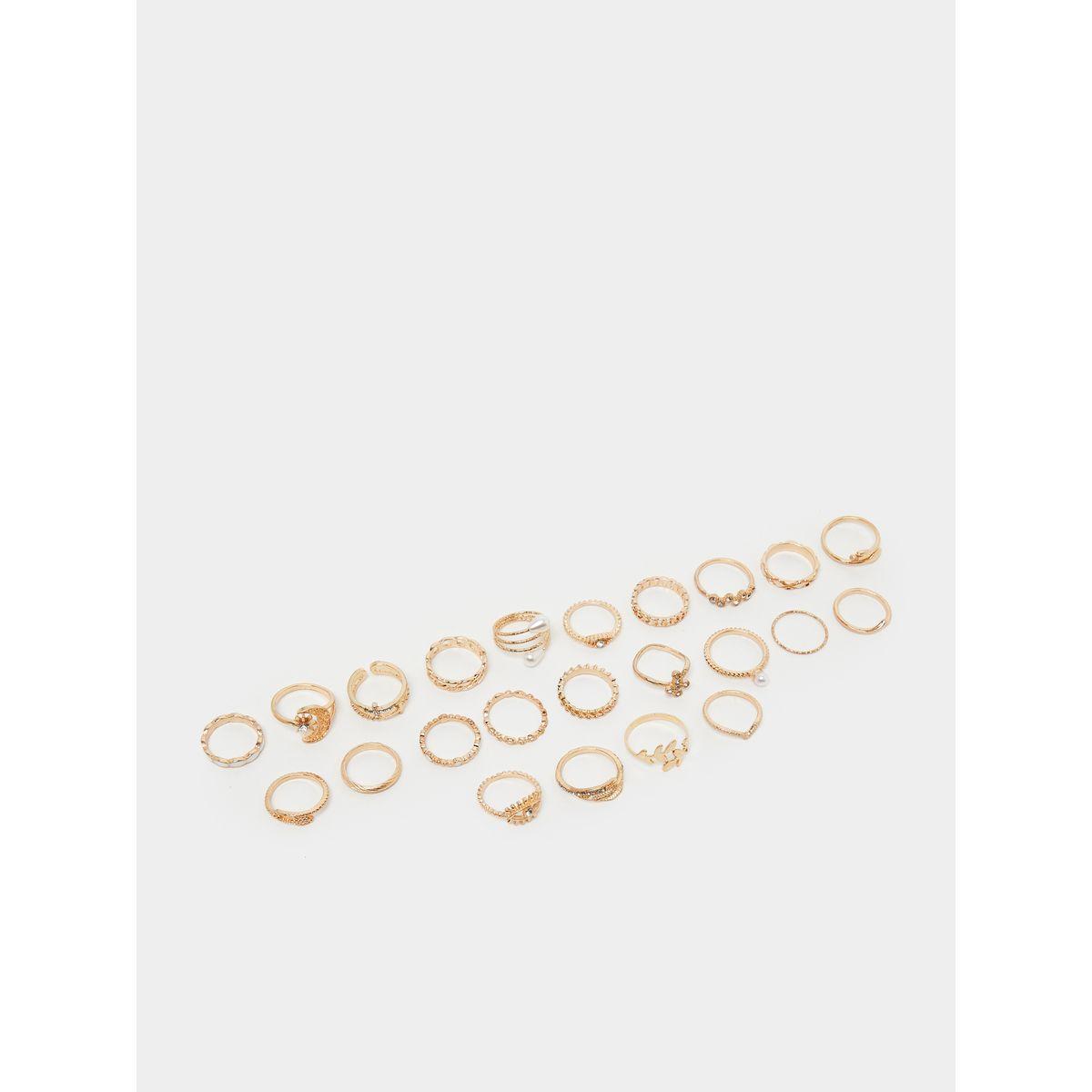 مجموعة من 23 خاتم يد كاجوال-women-watchesandjewellery-jewellery-rings-image-2