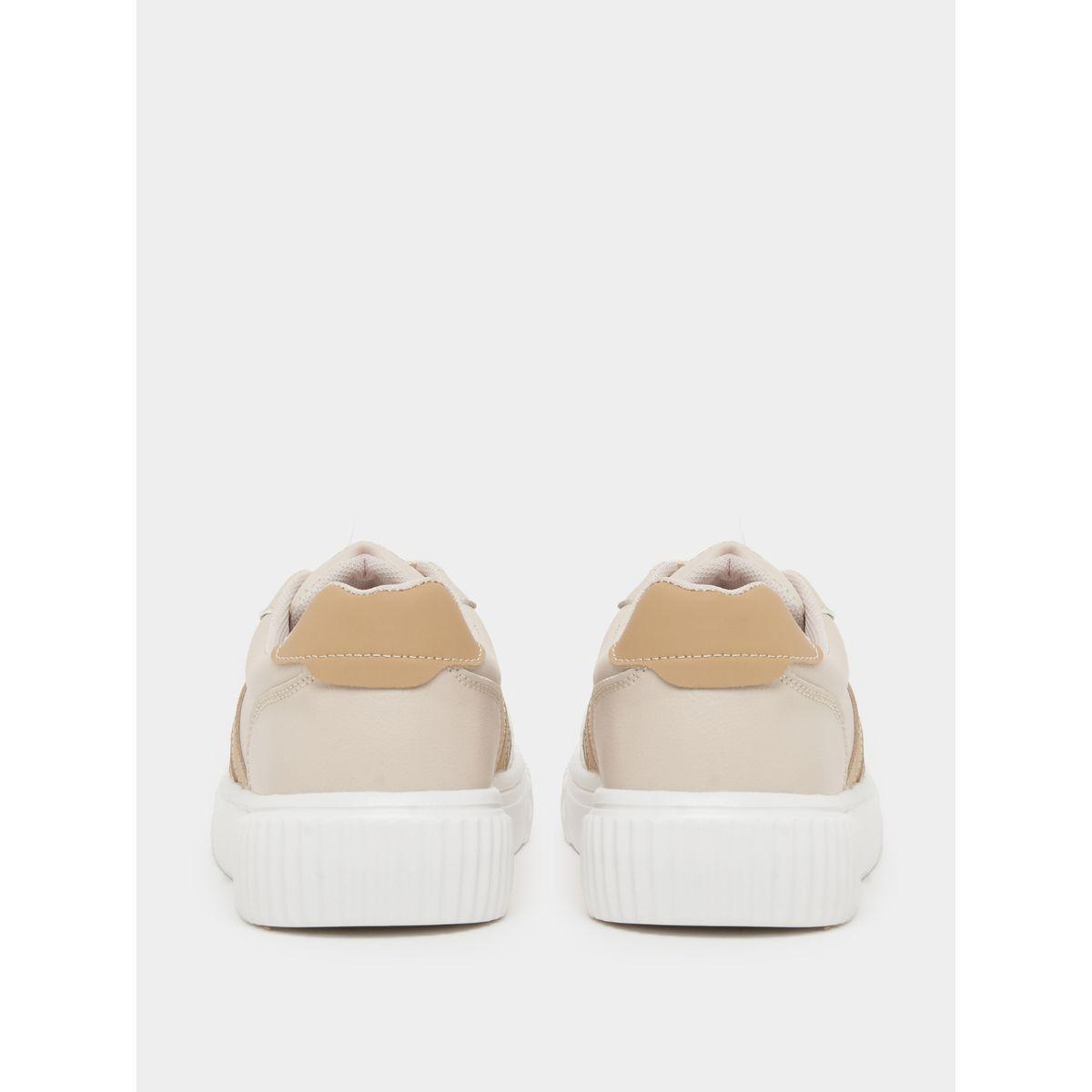 Styli Colorblock Lace Up Platform Sole Sneakers-women-shoes-sneakers-image-4