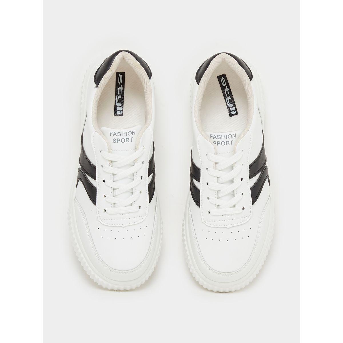 Styli Platform Sole Lace-Up Sneakers-women-shoes-sneakers-image-6