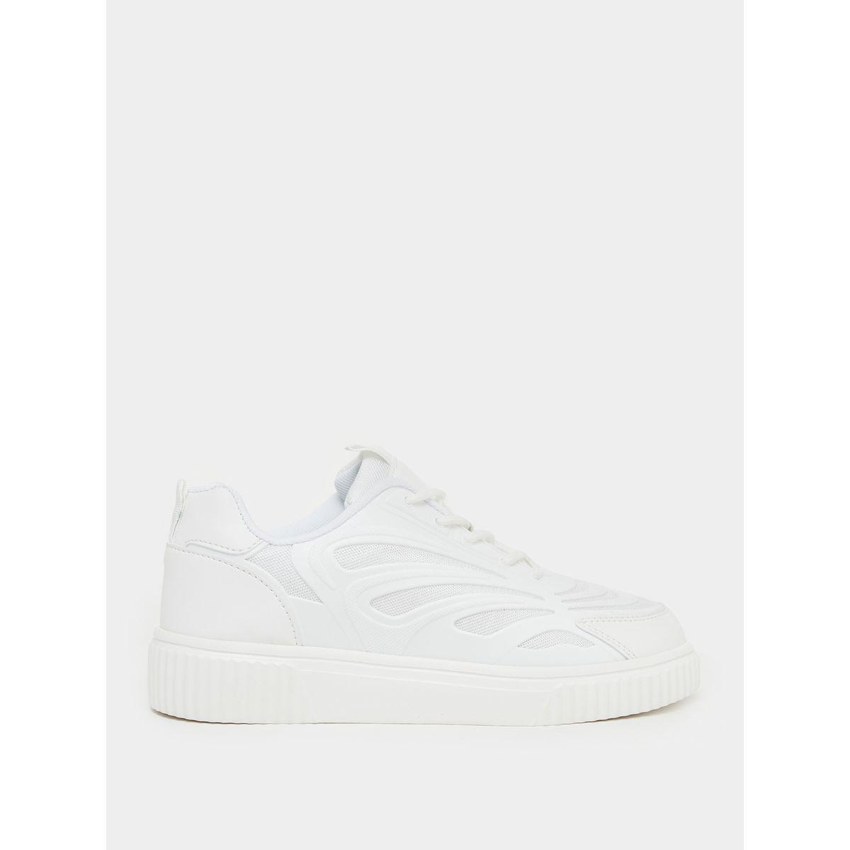 Styli Platform Web Design Lace-Up Sneakers-women-shoes-sneakers-image-2