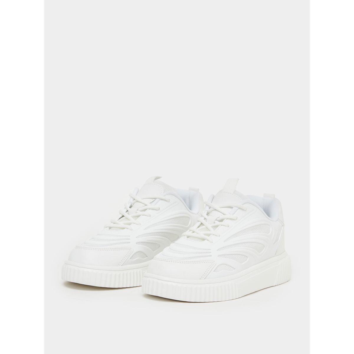 Styli Platform Web Design Lace-Up Sneakers-women-shoes-sneakers-image-3