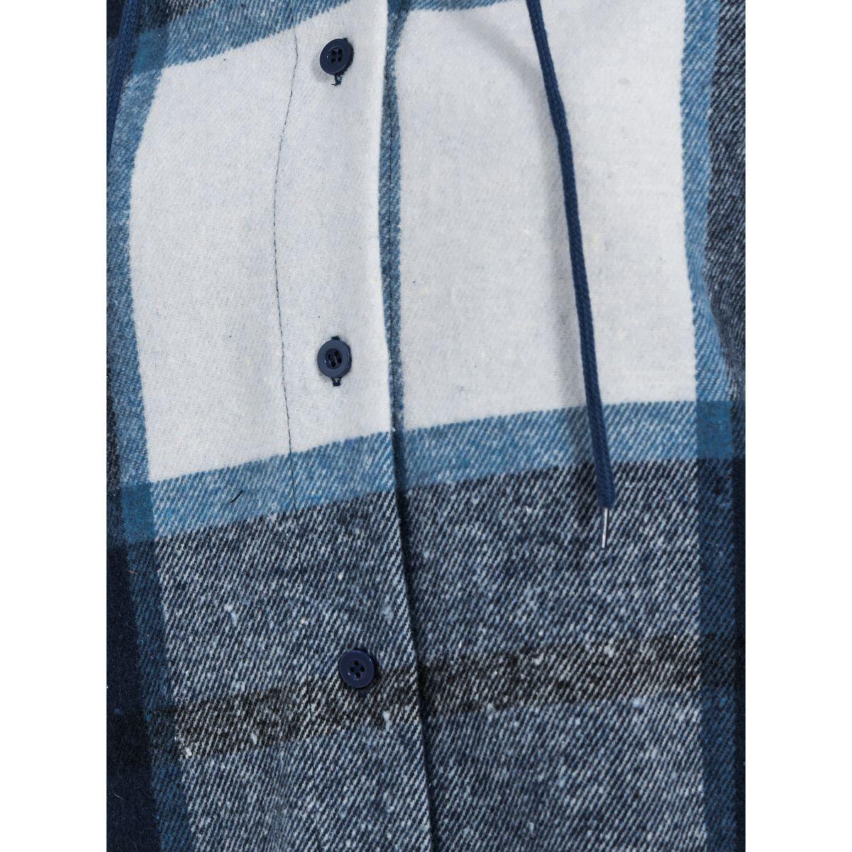 بلوزة فضفاضة بطبعة مربعات وياقة هودي-women-clothing-shirtsandblouses-shirts-image-6