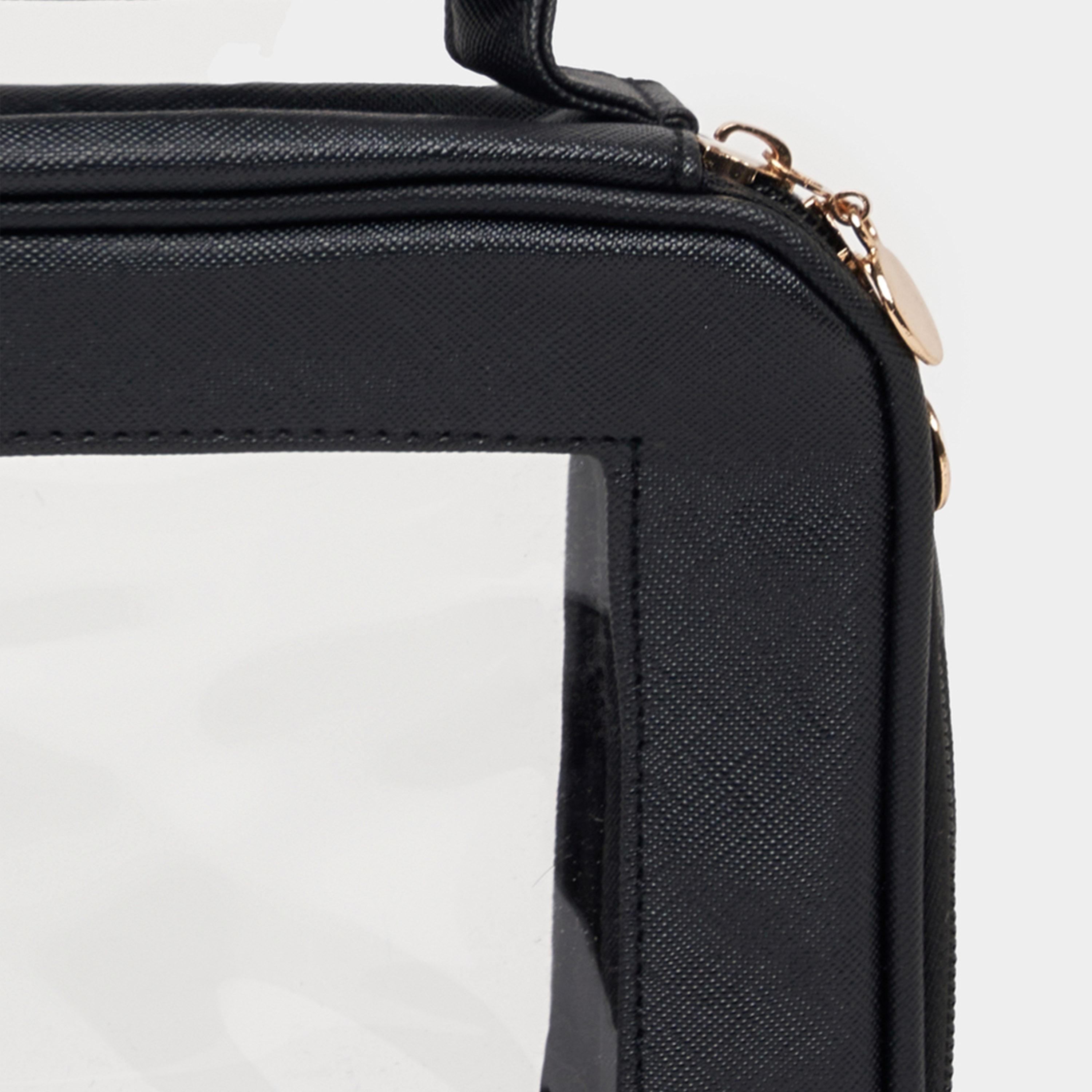 Styli Transparent Insert Washbag with Zip Closure-women-bagsandwallets-handbags-image-3