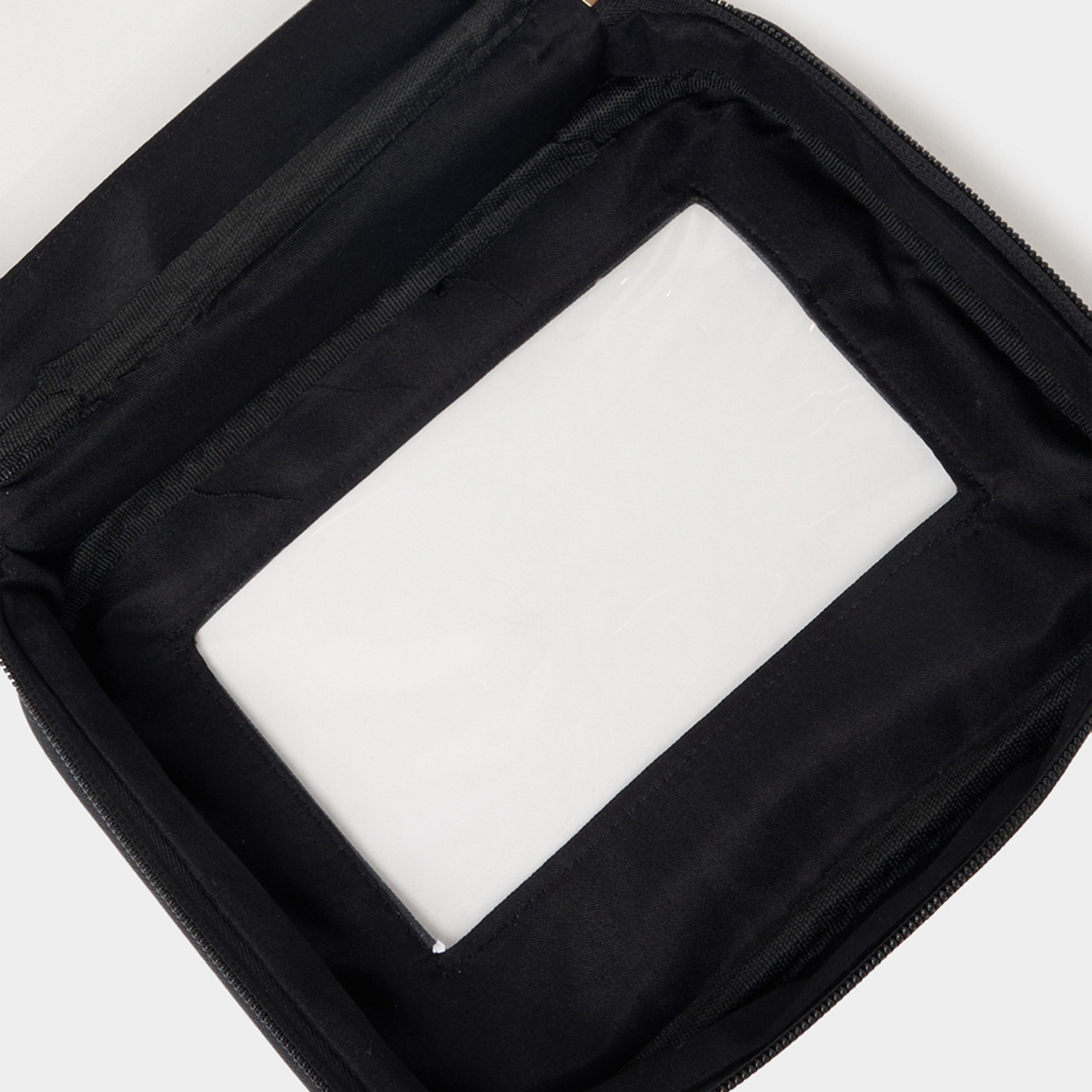Styli Transparent Insert Washbag with Zip Closure-women-bagsandwallets-handbags-image-4