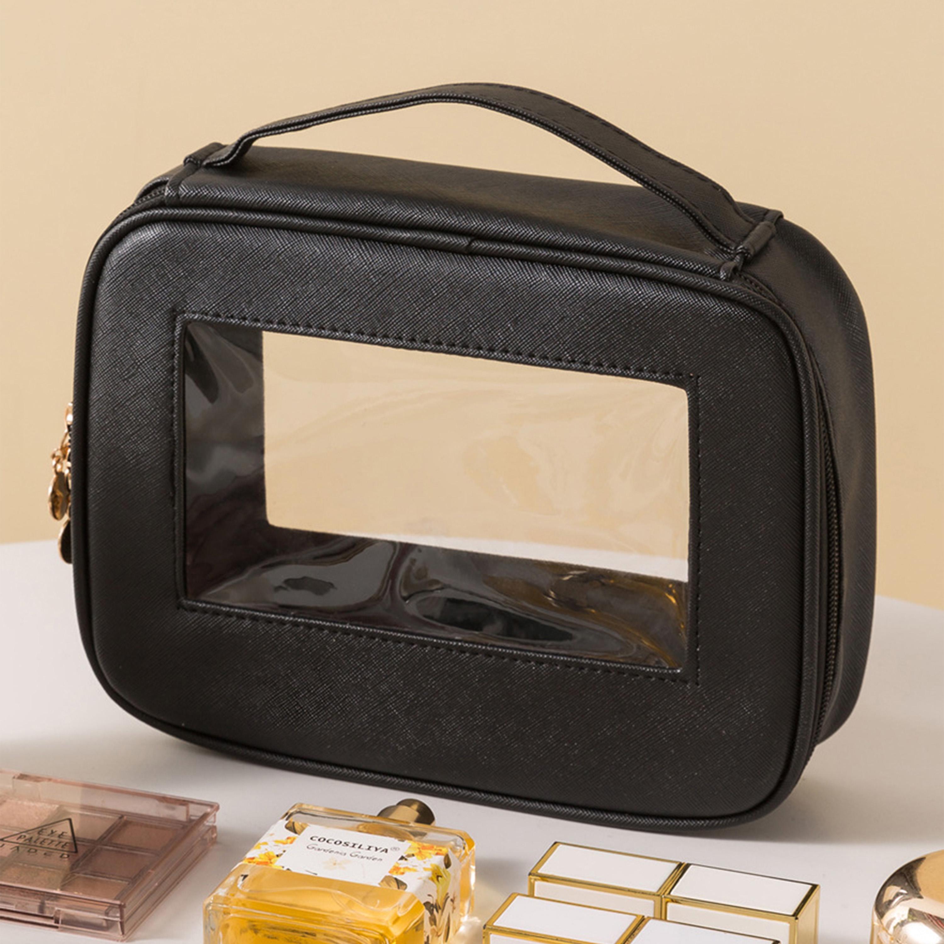 Styli Transparent Insert Washbag with Zip Closure-women-bagsandwallets-handbags-image-5