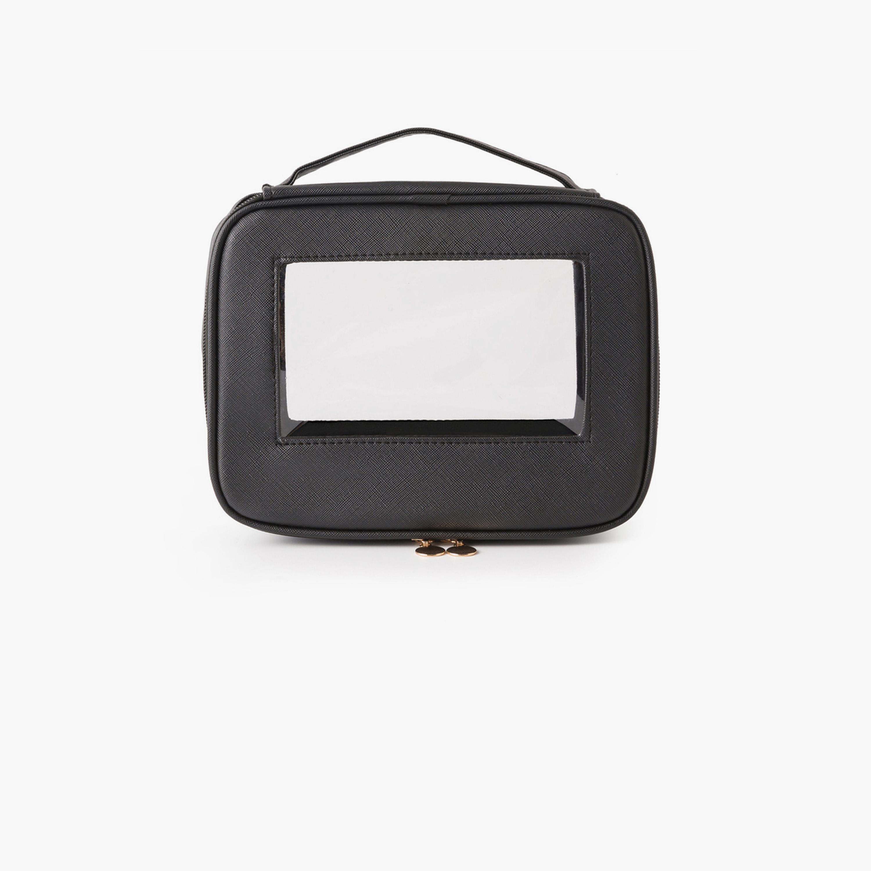 Styli Transparent Insert Washbag with Zip Closure-women-bagsandwallets-handbags-image-6