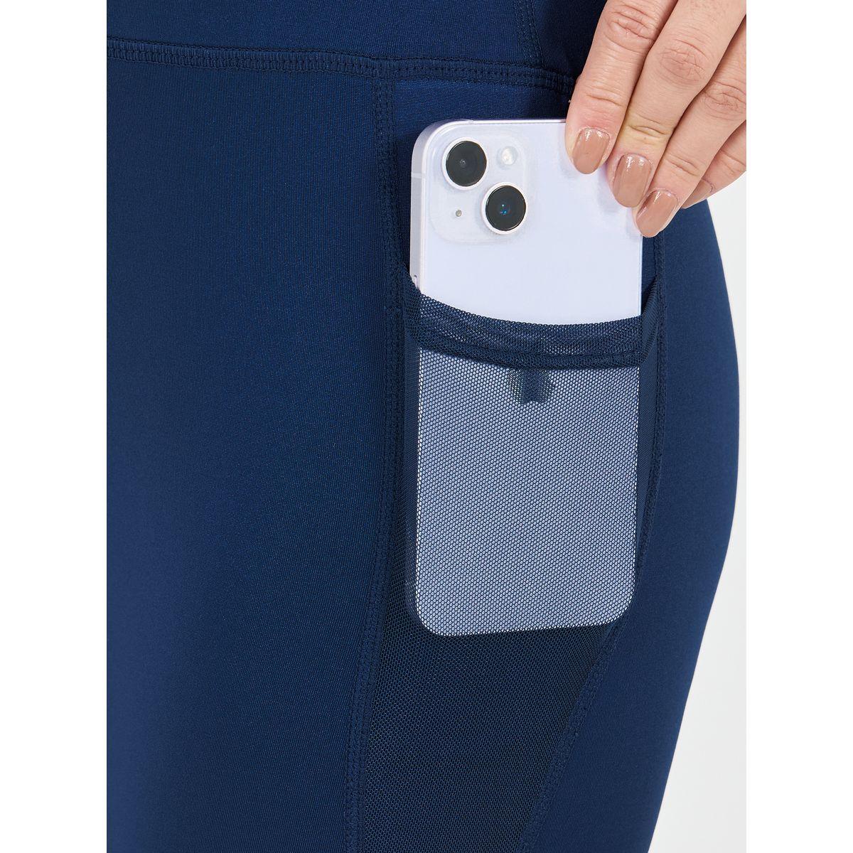 ليقنز سادة مزين بنقاط عاكسة للضوء مع جيب شبك-women-clothing-sportswearandactivewear-bottoms-joggersandtrackpants-image-3