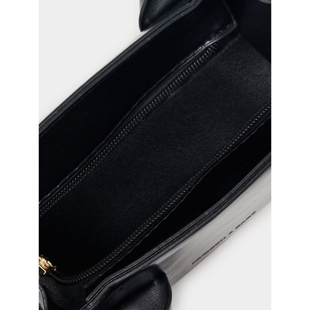 Styli Textured Satchel Bag with Adjustable Strap-women-bagsandwallets-handbags-image-6
