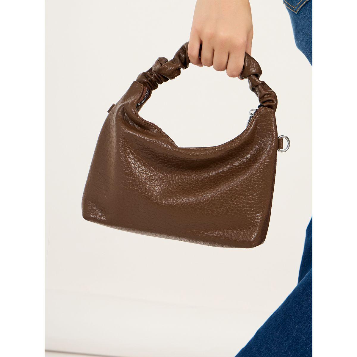 Styli Twisted Top Handle Handbag with Adjustable Strap-women-bagsandwallets-handbags-image-3