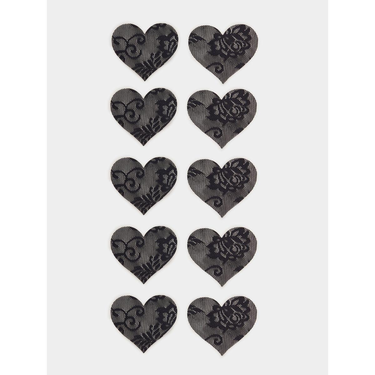 Styli Pack of 5 - Lace Heart Shape Nipple Cover-women-clothing-lingerie-lingerieaccessories-image-1