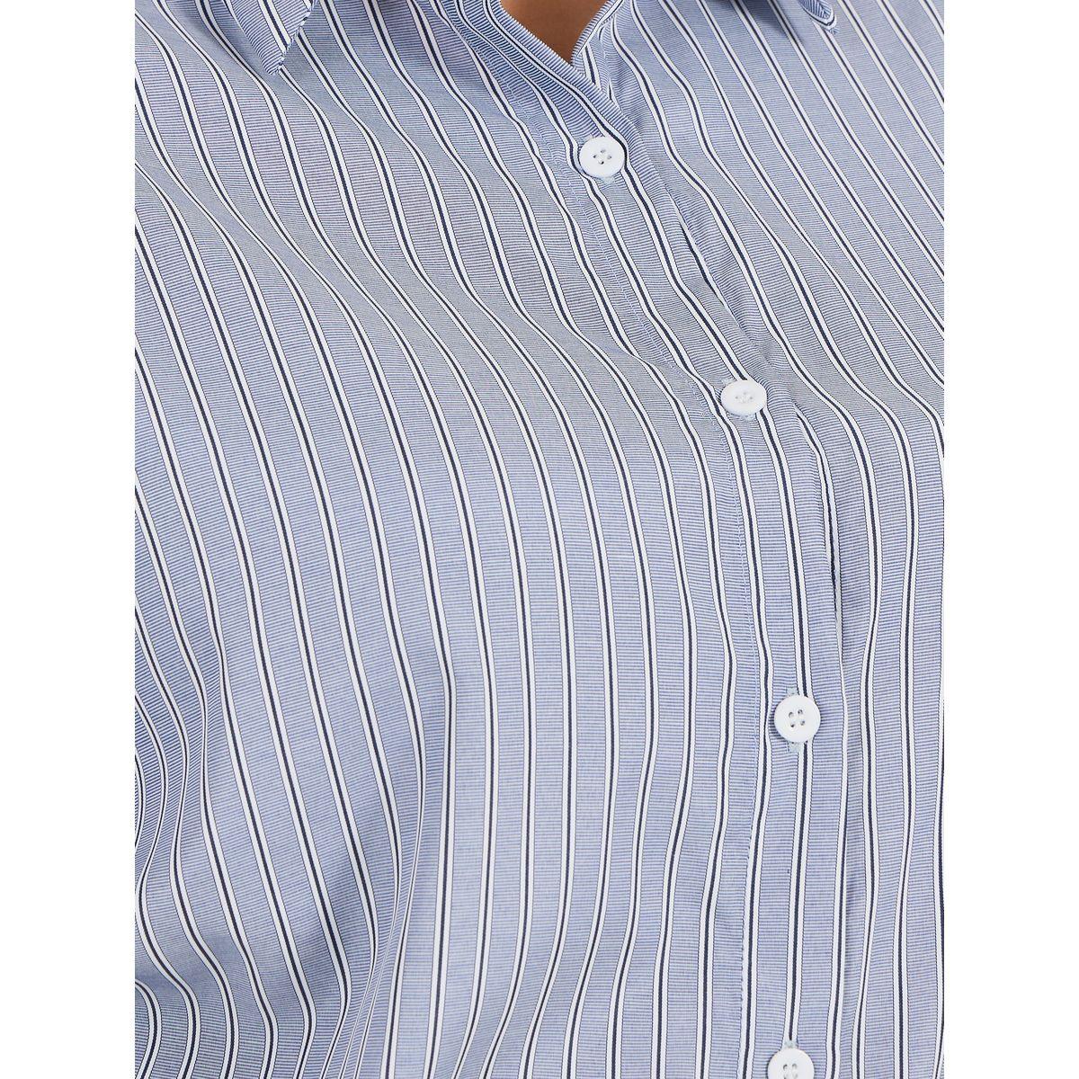 بلوزة فضفاضة بمقاس كبير وأكمام طويلة-women-clothing-shirtsandblouses-shirts-image-4