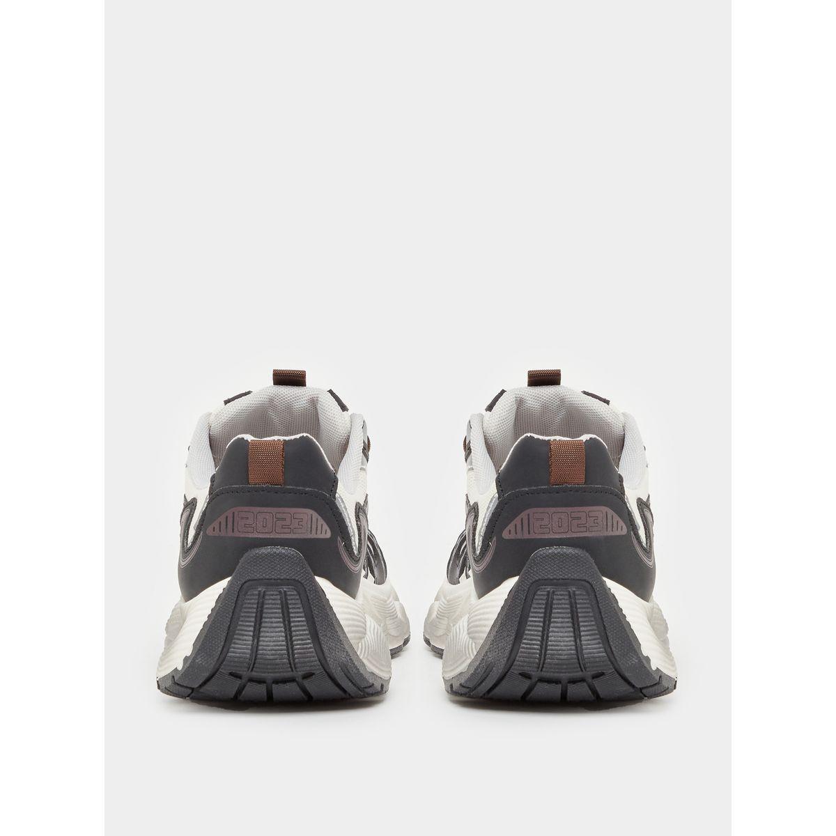 Styli Mesh Chunky Sole Lace-Up Sneakers-women-shoes-sneakers-image-5
