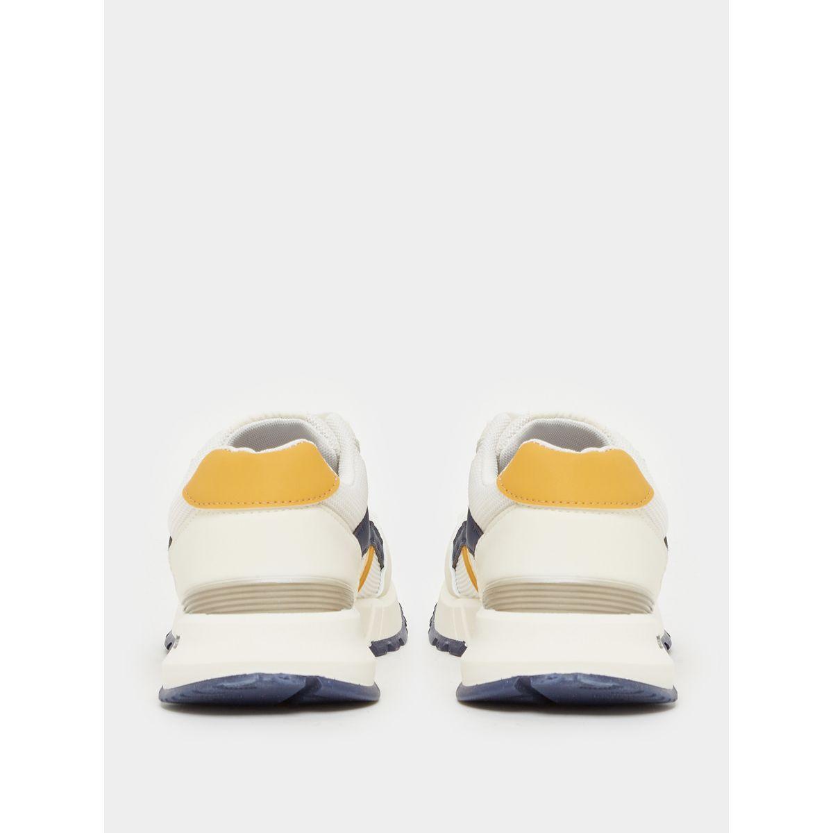 Styli Textured Lace-Up Tennis Sole Sneakers-women-shoes-sneakers-image-5