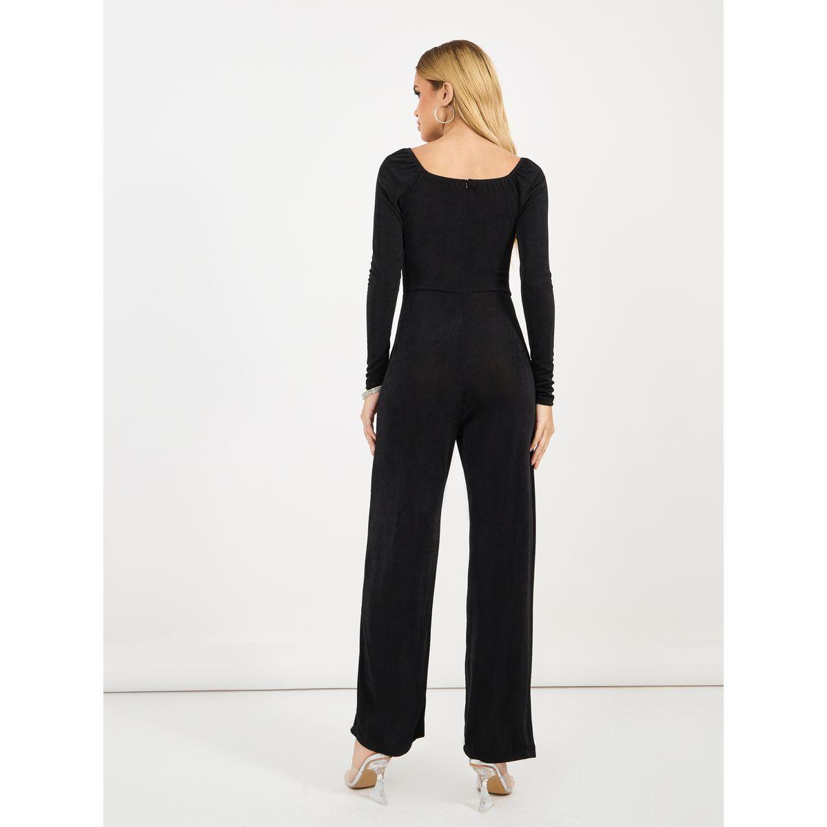 جمبسوت سادة بأرجل واسعة وأكمام طويلة-women-clothing-jumpsuits-image-5