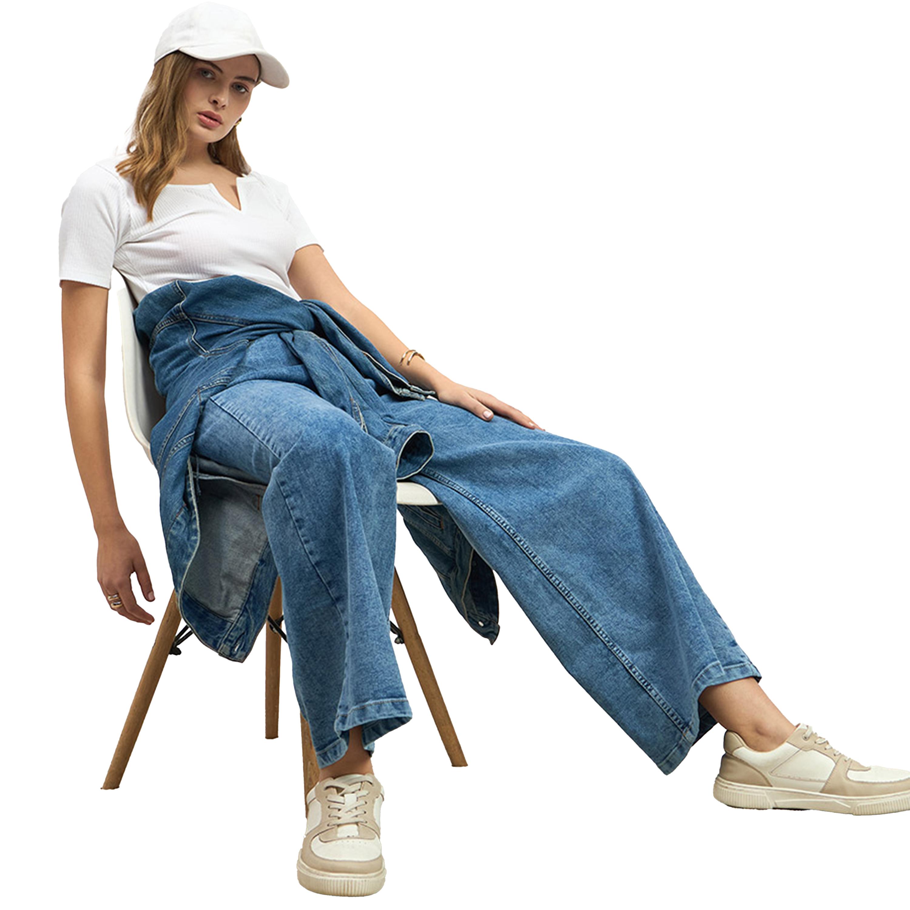 Styli High Rise Wide Leg Jeans with Pockets-women-clothing-bottoms-jeans-image-6